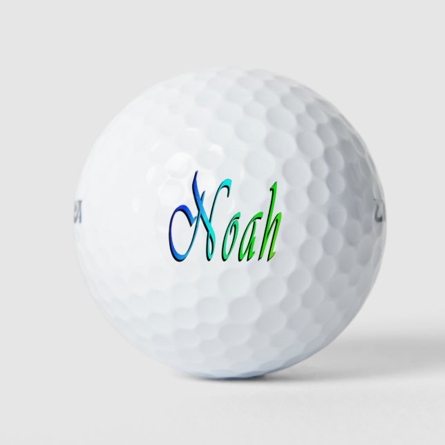 Männer Noah genannt, Golfball (Vorderseite)