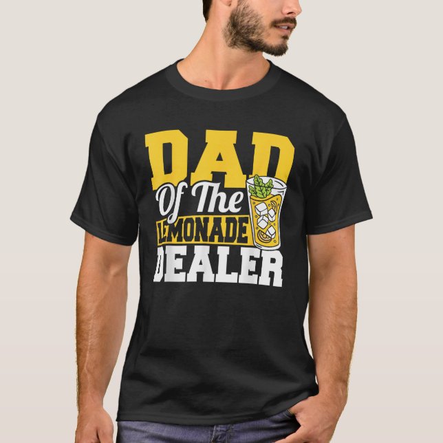 Männer Pater Lemon Juice Vater der Limonade Stand  T-Shirt (Vorderseite)