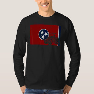 Männer Patriotischer Landwirt USA Staat Landwirtsc T-Shirt