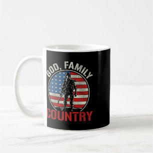 Männer Patriotischer Soldat Us Flagge Armee Verein Kaffeetasse