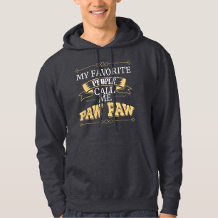 Männer Pawpaw große Favoriten Menschen nennen mich Hoodie