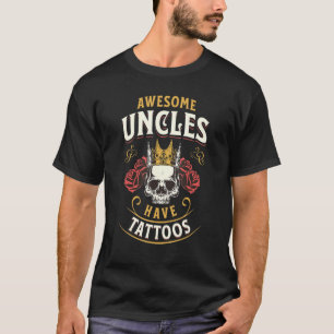 Männer Phantastische Onkel haben Tattoos, ich Lieb T-Shirt