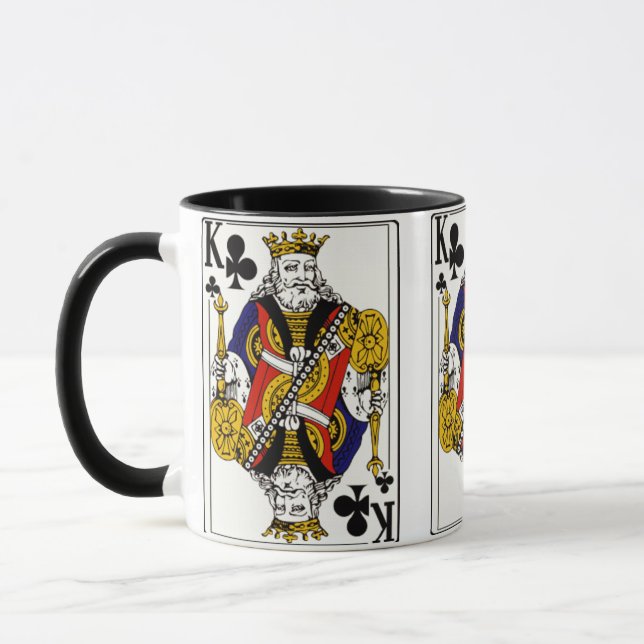 Männer Poker Tasse (Links)