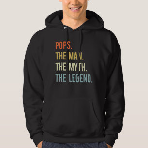 Männer Pop Der Mann der Mythos Der legendäre Vater Hoodie