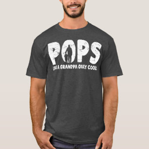 Männer Pop wie Opa nur Cooler Vintag T-Shirt