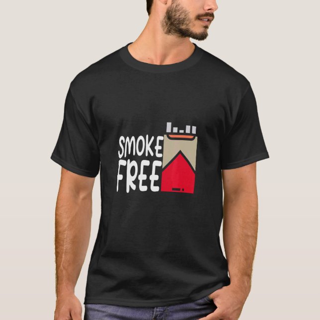 Männer Rauchfreie Raucherentwöhnung Nichtraucher-N T-Shirt (Vorderseite)