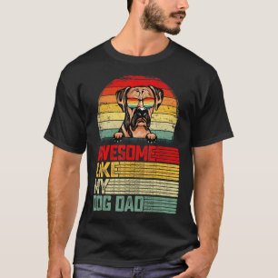 Männer Retro Vintag Phantastisch wie mein Boxer Do T-Shirt