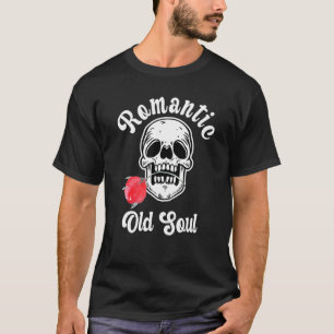 Männer Romantische Alte Seele Ehemann Freund Jubil T-Shirt