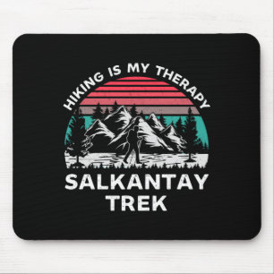 Männer Salkantay Trek Wandern ist Therapie Outdoor Mousepad
