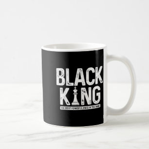 Männer schwarz König Schach Geschichte Monat Junet Kaffeetasse