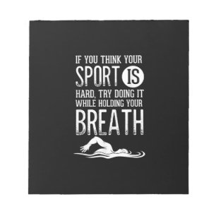 Männer Schwimmen Schwimmer Schwimmsport Praxis Notizblock