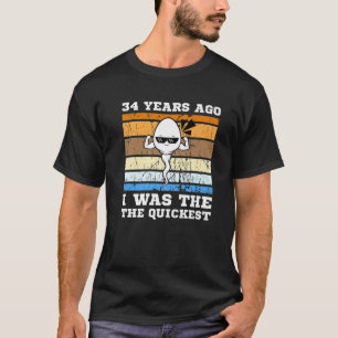Männer schwimmen vor 34 Jahren schneller Sperma T-Shirt