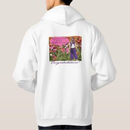 Männer sind verrückt. Herzlichen Glückwunsch! Hoodie