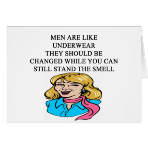 MÄNNER sind wie Unterwäsche
