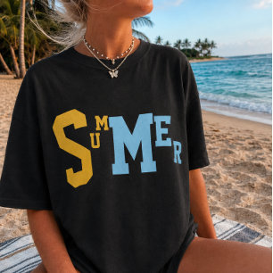 Männer Sommer Vibes Grafik T-Shirt Minimalistische