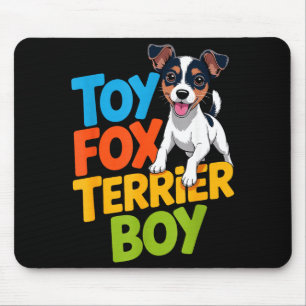 Männer Spielzeug Fox Terrier Junge Cartoon klein A Mousepad