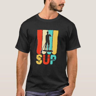 Männer stehen auf und paddeln Surfer Männer T-Shirt