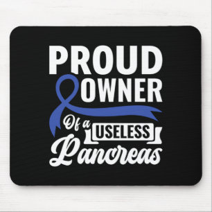 Männer Stolz auf den Besitzer einer nutzlosen Bauc Mousepad