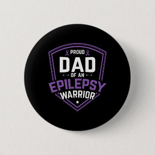 Männer Stolz Vater Epilepsie Krieger Epilepsie Awa Button