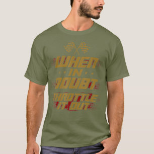 Männer Street Drag Racing Cooler Spruch Wenn im Zw T-Shirt