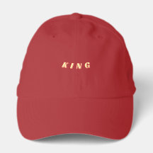 Männer Stylisch Elegant KING Outfit Bekleidung-Hut