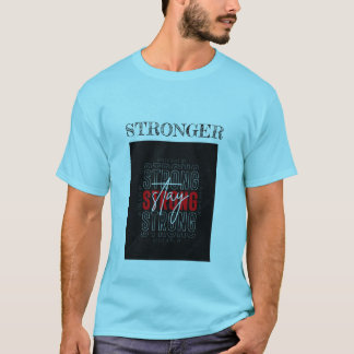 MÄNNER T - SHIRT STRONGER LÄSSIG SMOOTHLY