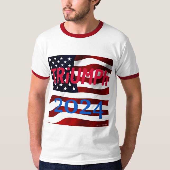 Männer-T - Shirt - TRUMP "TRiUMPh 2024" (Vorderseite)