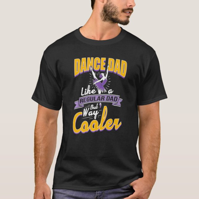 Männer tanzen Vater für Männer wie ein regelmäßige T-Shirt (Vorderseite)
