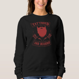 Männer, tattoos und gebärdet 1 sweatshirt