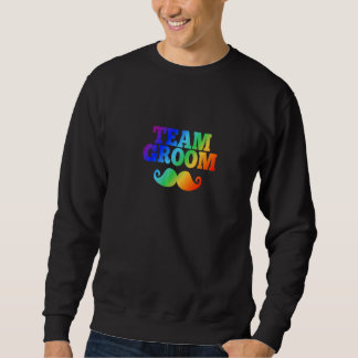 Männer TEAM BRÄUTIGAM  Männer Junggesellenabschied Sweatshirt