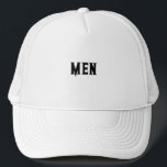 Männer Text Weiße Farbe Handsome Boys Men's Sports Truckerkappe<br><div class="desc">MEN Text oder Name mit Red/White/Blue Color Trucker Hat. Dieser LKW Hats oder Caps Sie können bearbeiten oder ändern Sie den MEN-Text. Diese Hüte sind oft mit verschiedenen Designs, Logos, Slogans oder Grafiken auf der Vorderschaumplatte versehen. LKW-Hüte wurden von Menschen aus verschiedenen Lebensbereichen getragen, darunter LKWs, Bauer und Outdoor-Enthusiasten. Sie...</div>