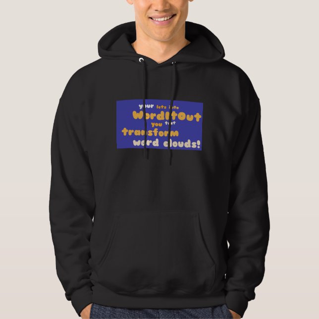 Männer-Tops: Frontlayout Hoodie (Vorderseite)