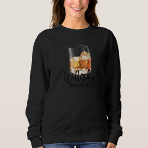 Männer trinken Gruppe Whisky Squad of Real Whiskey Sweatshirt