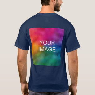 Männer TShirt-Rückseite Ersetzen Fotovorlage T-Shirt
