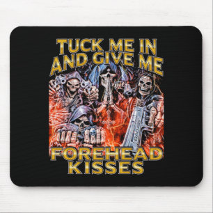 Männer Tuck in - Edgy Skelett Bootleg Cool Hart Mousepad