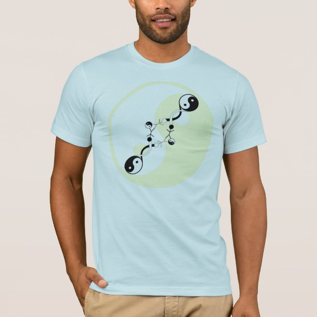 Männer u. Unisex - Dualität T-Shirt (Vorderseite)