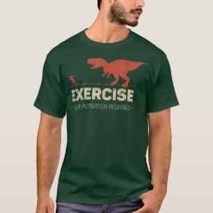 Männer üben etwas Motivation erfordert Funny T-Shirt