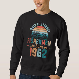 Männer und feinste Fischer sind 1962 im Vater der Sweatshirt