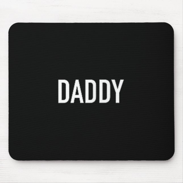 Männer und Frauen Daddy Funny für Väter Mousepad (Vorne)