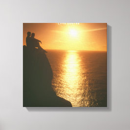 Männer und Sun Leinwand