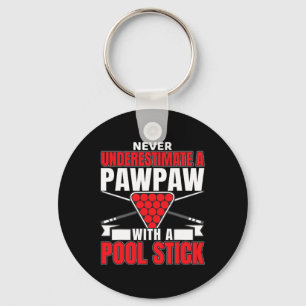 Männer unterschätzen nie eine Pawpaart mit einem P Schlüsselanhänger