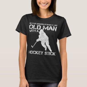 Männer unterschätzen nie einen alten Mann mit Ho T-Shirt