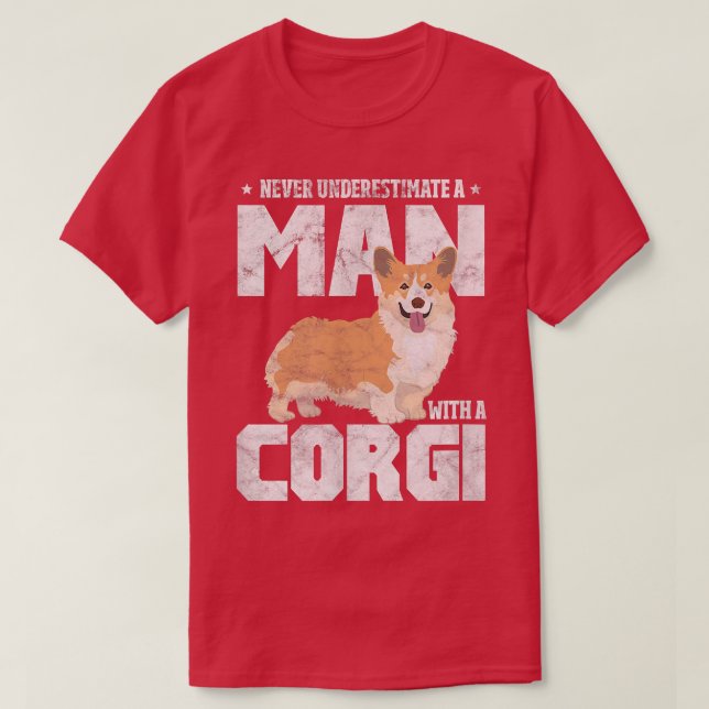 Männer unterschätzen nie einen Mann mit einem korg T-Shirt (Design vorne)