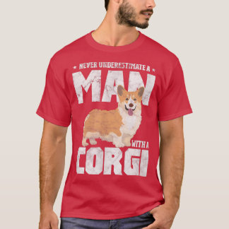 Männer unterschätzen nie einen Mann mit einem korg T-Shirt