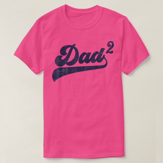 Männer Vater2 Vater Geschenke zum Quadrat Vater vo T-Shirt (Design vorne)