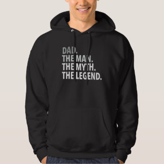 Männer Vater Der Mann, der Mythos, der Legende Fam Hoodie