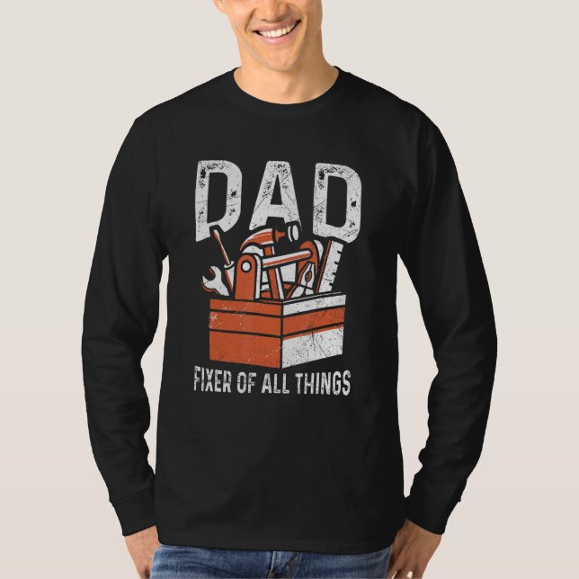 Männer-Vater-Fixer aller Dinge für einen Handyman- T-Shirt (Vorderseite)