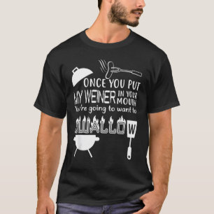 Männer Väter Hot Dog Würstchen Weiner für Män T-Shirt