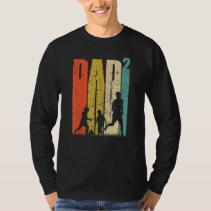 Männer Vater mit 2 Kindern, Vater von 2 Kindern W T-Shirt