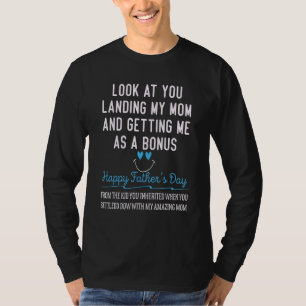 Männer Vater schauen, wie du meine Mama landest, u T-Shirt